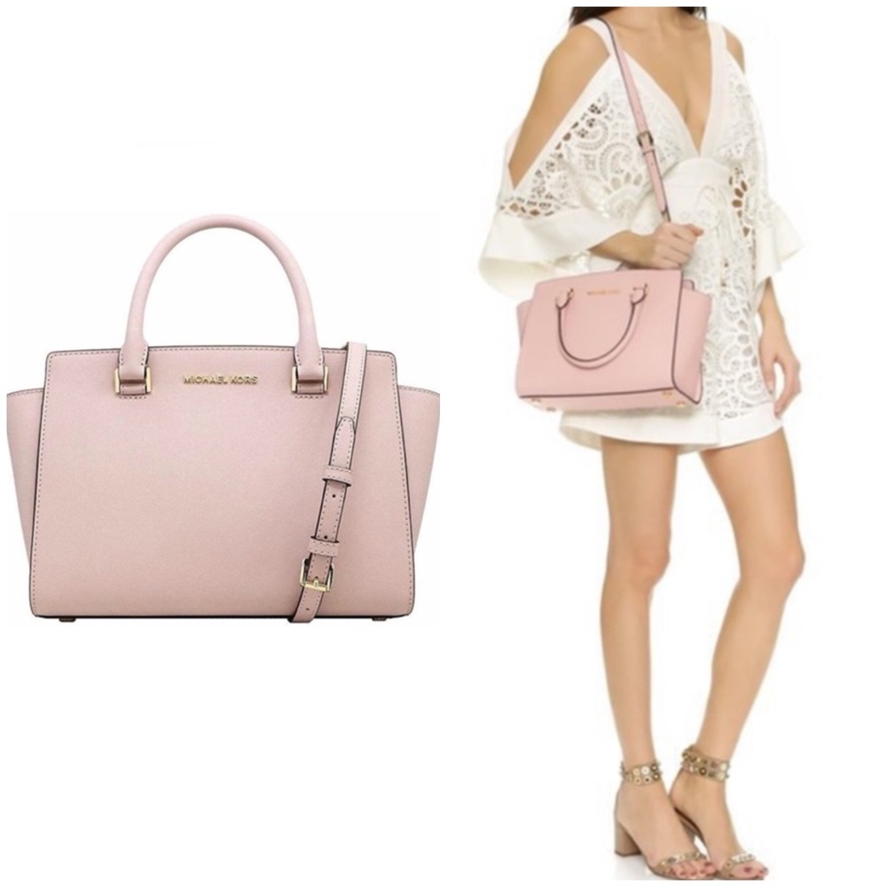 🎉HP🎉Authentic Michael Kors Leather Handbag